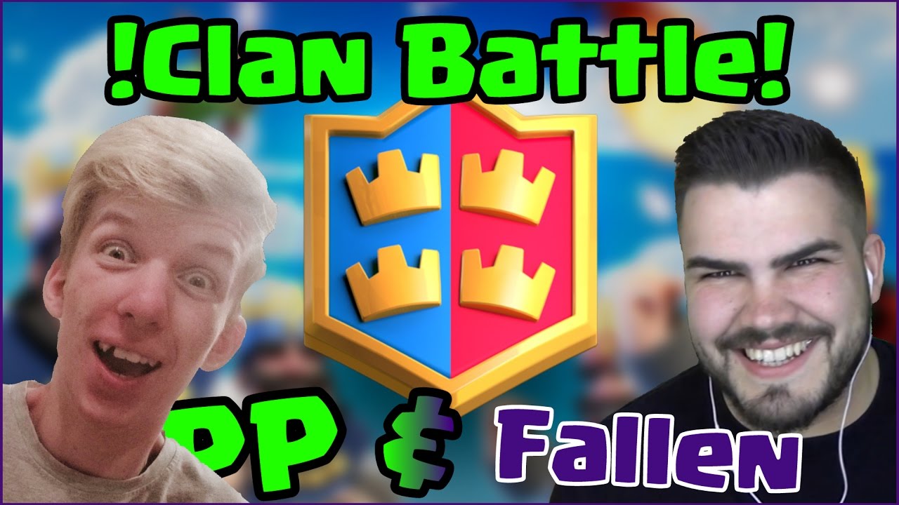 ULTIMÁTNÍ CLAN BATTLY S FALLENEM!! - CLASH ROYALE CZ/SK