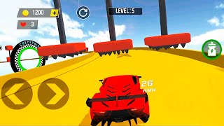 Superhero Mega Ramp: Impossible Stunts Car Games #2 - Android GamePlay