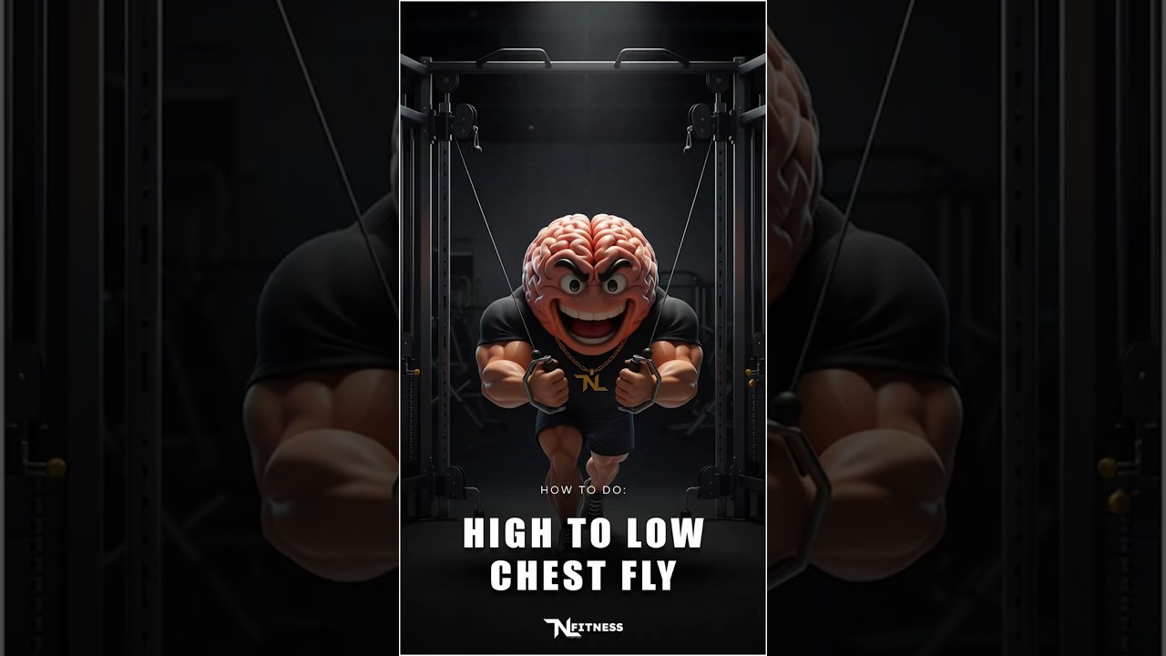 High to Low Cable Chest Fly