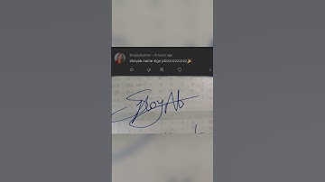 Shoyab name signature | short video #viral #signature #viralvideo #youtubeshorts #art @BhaWin5