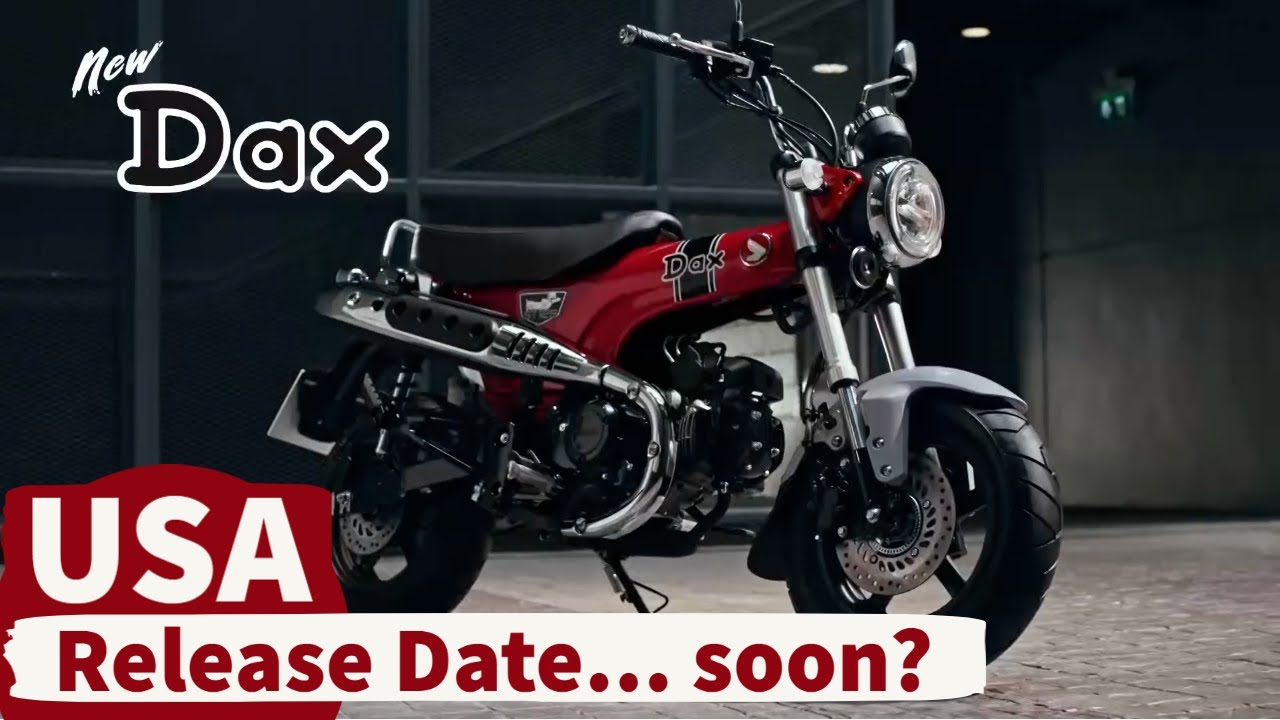 New 2023 Honda DAX 125 USA Release Date... Are we getting closer? YouTube