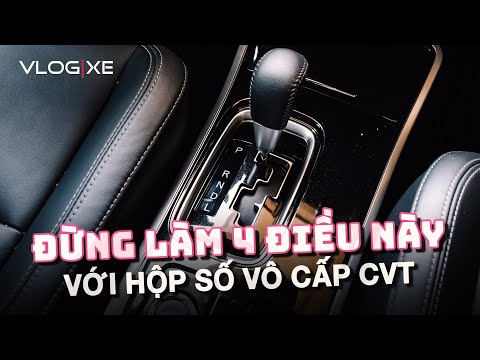 Video: Dầu gì đi trong hộp số vô cấp CVT?