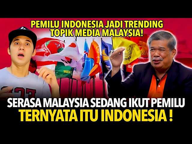 NETIZENNYA PROTOES‼️ PEMILU INDONESIA JADI TRENDING TOPIK MEDIA MALAYSIA! #pemilu2024 class=