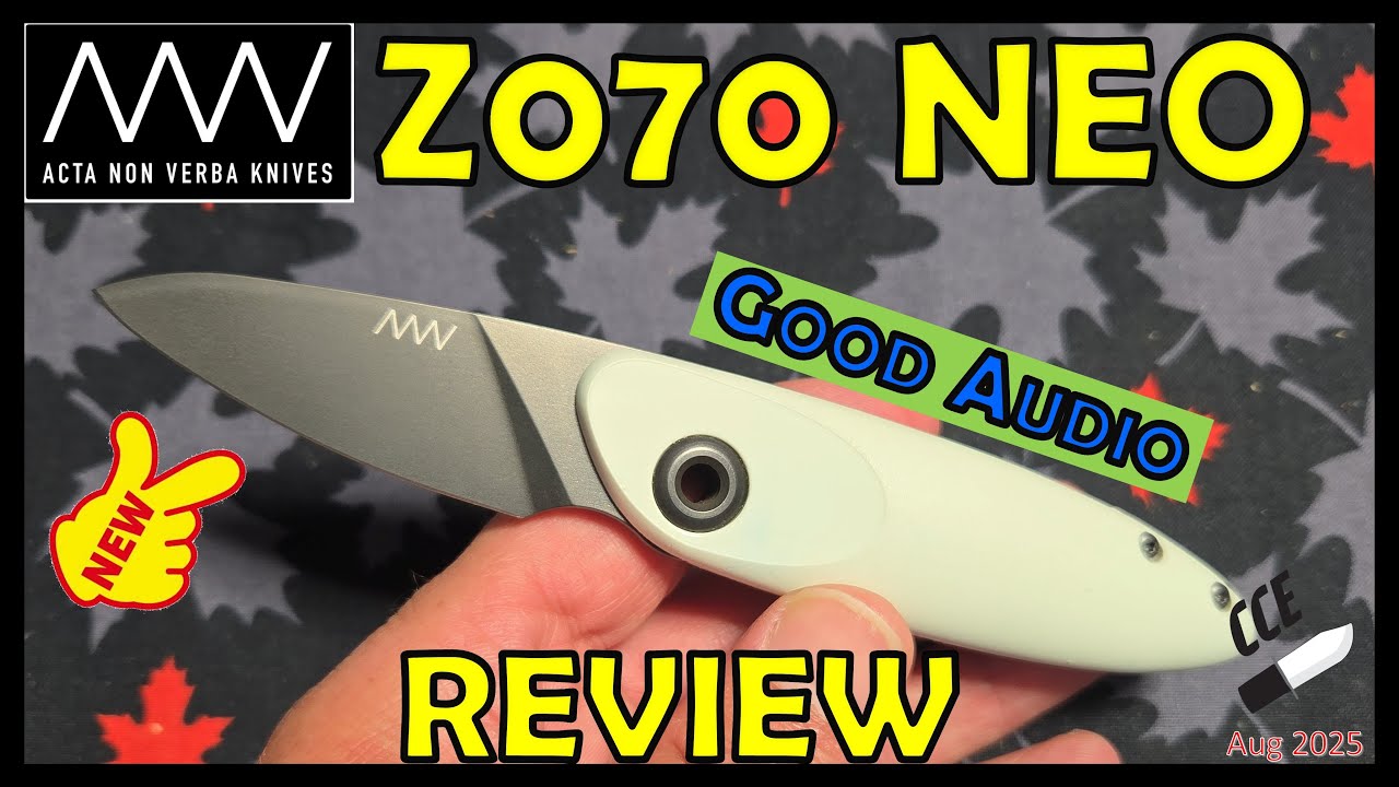 nontak Review: ANV Knives Z070Neo - World Friendly Slip Joint Knife (Acta