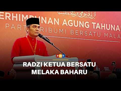 Muhyiddin setuju lantik Radzi ketua Bersatu Melaka