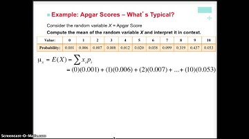 AP Stats 6.1 Discrete and Continuous Random Variables