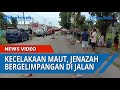 KECELAKAAN MAUT Melibatkan 7 Kendaraan di Jalan Asahan KM 4, Kecamatan Siantar, Kabupaten Asahan