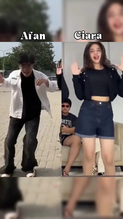 Afan Dan Ciara Join Trend Dance Lagu Timur Tabola Bale Terbaru #dancetiktok #afanda5 #ciarabrosnan
