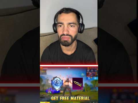 كيف تحصل على 3 قطع ماتريال مجانا  ببجي موبايل