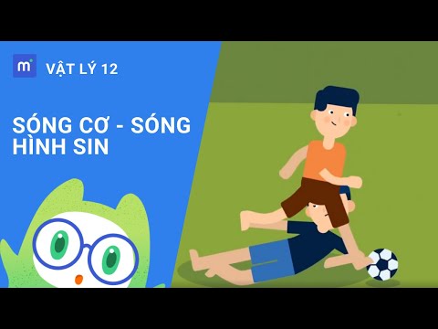 Video Sóng cơ, sóng hình sin | Vật lý 12 - Bài 7 - youtube