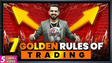 7 Rules of Trading in Stock Market/ Crypto / Forex | How to Trade & Make Money?