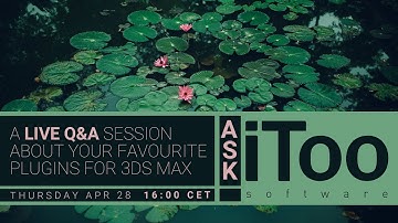 Ask iToo! | Forest Pack and RailClone Q&A | 28 April, 2022