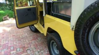 1982 Toyota Land Cruiser FJ40 (Mustard Yellow)For Sale