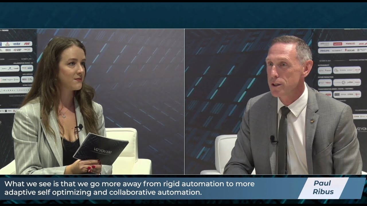 Interview with Mr. Paul Ribus (Vice President, FANUC Europe)