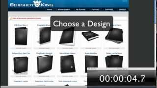 3d graphic design software - boxshotKing demo