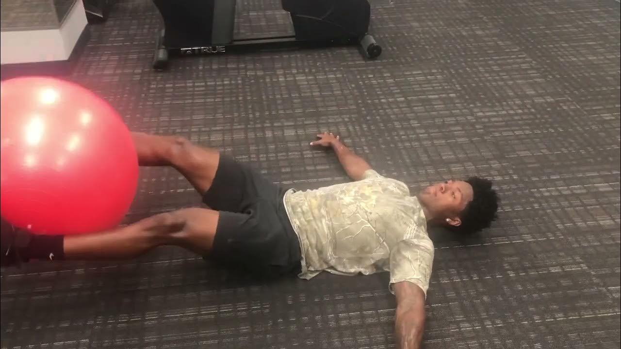 5Keyfitness Exercise Library Level 1 Stability Ball Training WindShield Wipers YouTube