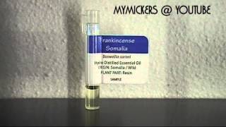 WHAT DOES FRANKINCENSE OIL SMELL LIKE