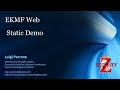 EKMF Web static demo