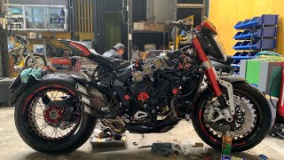 MV Dragster 800RR hỏng điện hay người dùng làm lỗi đổ thừa xe