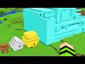 Evolui minhas CONSTRUÇÕES de POBRE até MILIONÁRIO no Minecraft!