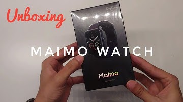 Maimo SmartWatch - Unboxing