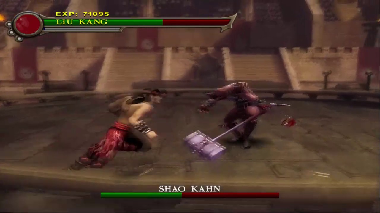 how to avoid shao kahn's spinning hammer move in MK shaolin monks