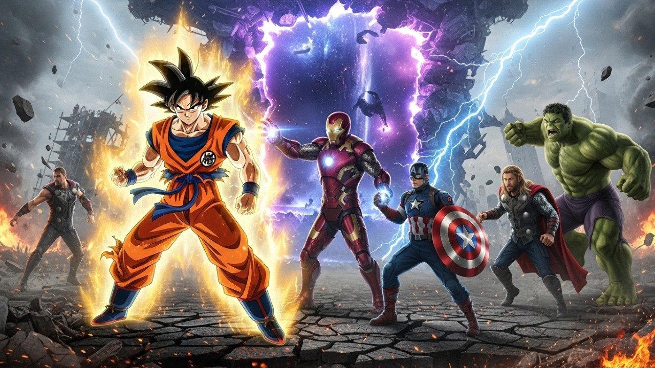 What If Goku Entered the Marvel Universe?