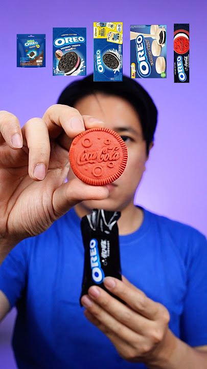 EATING VARIOUS OREO #asmr #mukbang