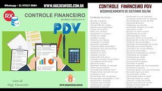 Controle Financeiro com Delphi - Aula 04 - Tela do PDV de Vendas screenshot 2