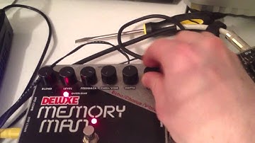 Feedback loop with delay/phaser