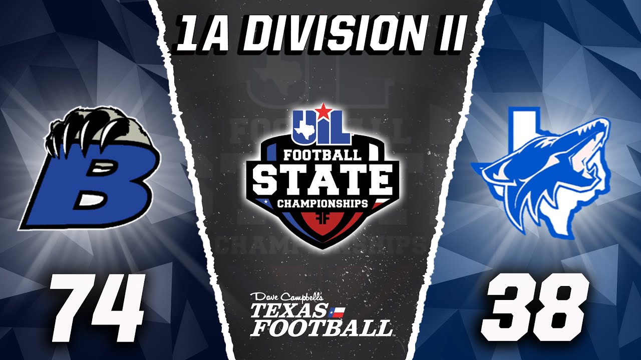 WATCH: Balmorhea 74, Richland Springs 38: 2020 1A DII Texas high school football championship recap