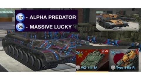 WOTB 17 and 26 Lottery Ball, AlphaPred And Tier VIII Container.