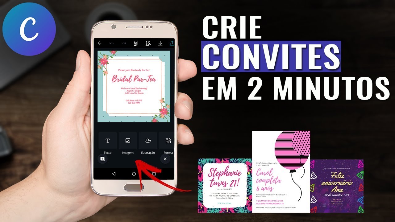 Convite em Vídeo  Crie o seu Online e Grátis