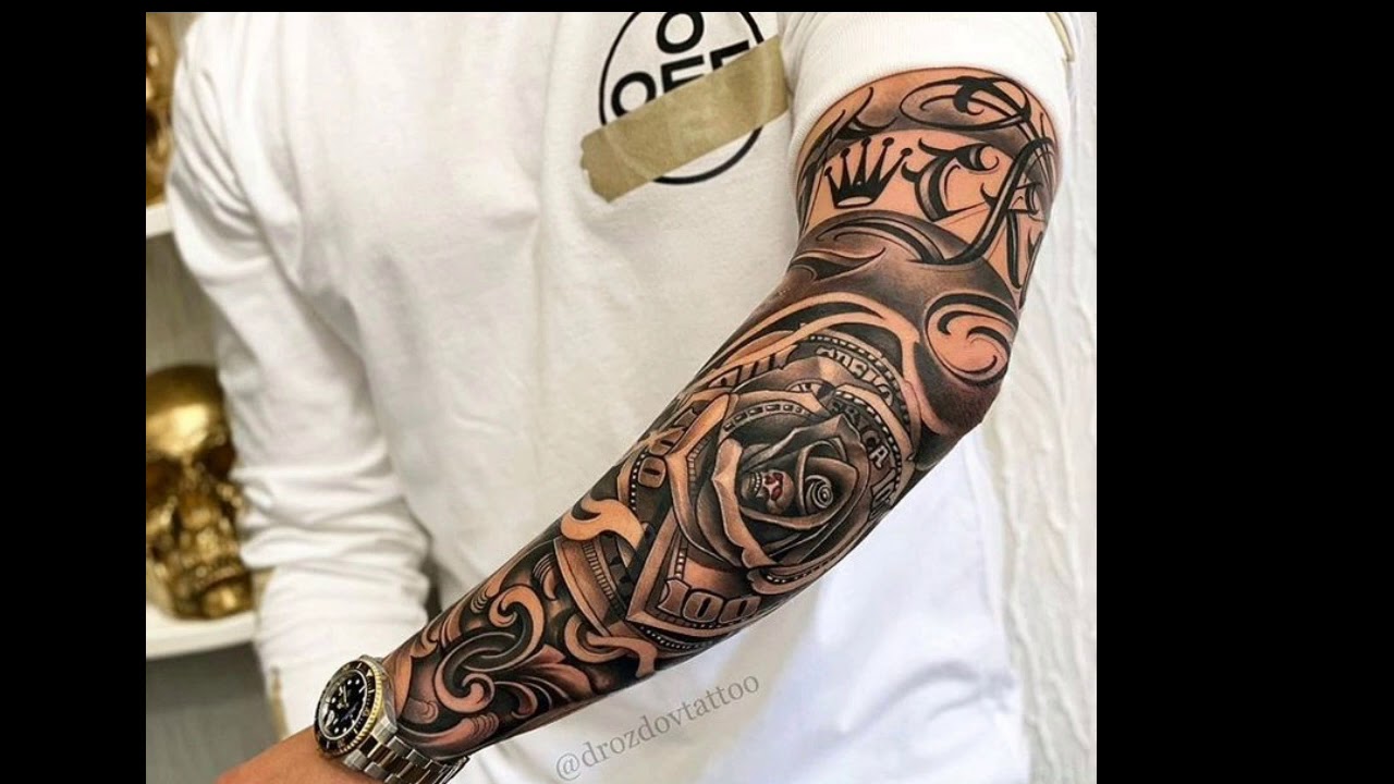 Tatuajes de manga para hombres.