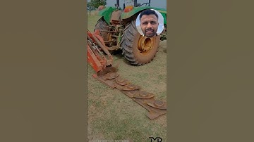 Amazing machine for farmers removing weed #tractor #agriculturefarming #agriculture