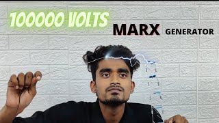 MAKING of 100,000 VOLT ARC using Marx GENERATOR