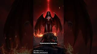 The Demoness Marchosias from the Lesser Key of Solomon #Demonology #Marchosias #Occult #AIArt