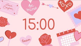 Valentines Day 15 minutes Timer