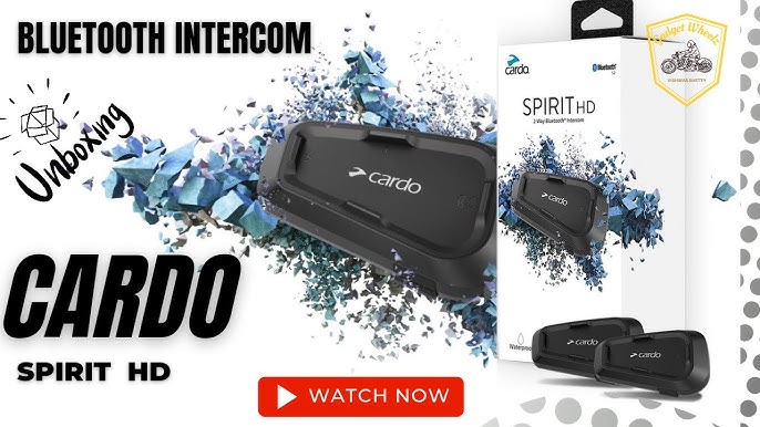 Cardo Spirit Bluetooth Intercom - Duo