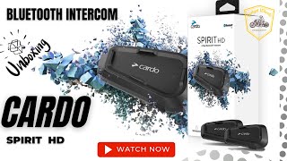 Cardo Spirit HD 2-way Bluetooth Intercom | Unboxing | Installation | Modular Helmet