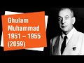 Ghulam muhammad 1951  1955