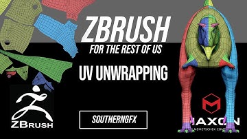ZBrush for the rest of us | ZBrush Uving – The old way