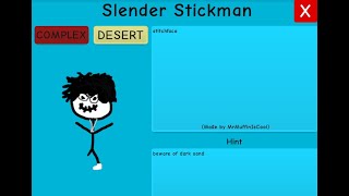 How to get the Slender Stickman - Find the Stickmen