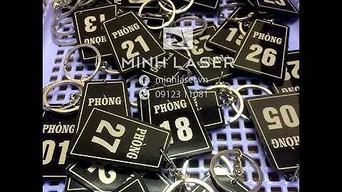 Móc khóa Khắc Laser - 2019; 2020; 2021