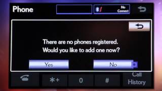Tech Tip: 2013 Lexus RX 350 Bluetooth/iPhone Pairing Demonstration
