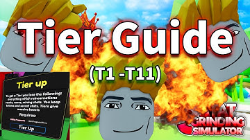 How To Get Through Tier 1 to Tier 11 (Grinding Stat Simulator 3)