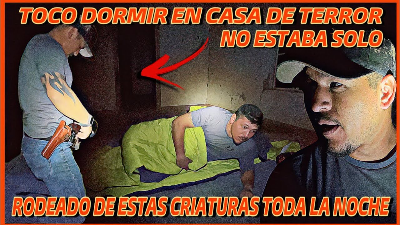 TOCO DORMIR EN CASA DE TERROR RODEADO DE ESTAS CRIATURAS RETO CON CAZADORES DEL OESTE parte2