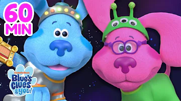 Blue Plays Pretend in Outer Space 🪐 w/ Josh and Magenta | 60 Minutes | Blue's Clues and You!