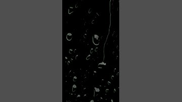Rain drops Black screen whatsapp status💧|Rain drops template💞|Node video rain drops black screen 💞