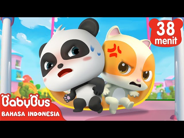 Kami Adalah Anak Yang Sopan, Ayo Kita Mengantri Bersama! | Kartun Anak | BabyBus Bahasa Indonesia class=